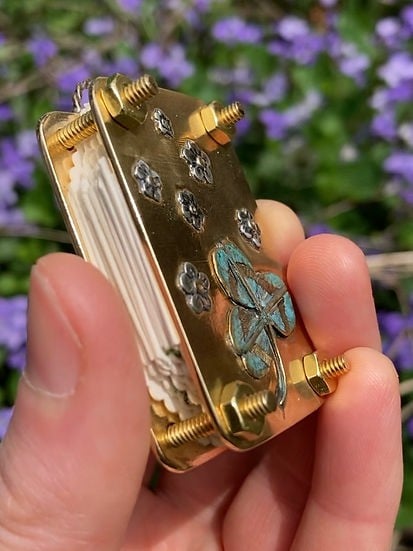 Mini Flower Press | Compact Botanical Keepsake Maker | Portable Craft Tool