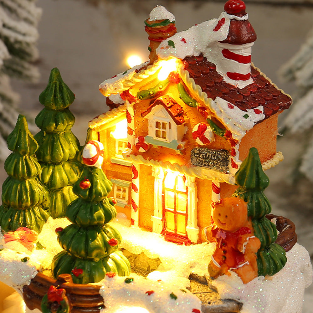 Christmas Ornament with LED Lights and Music