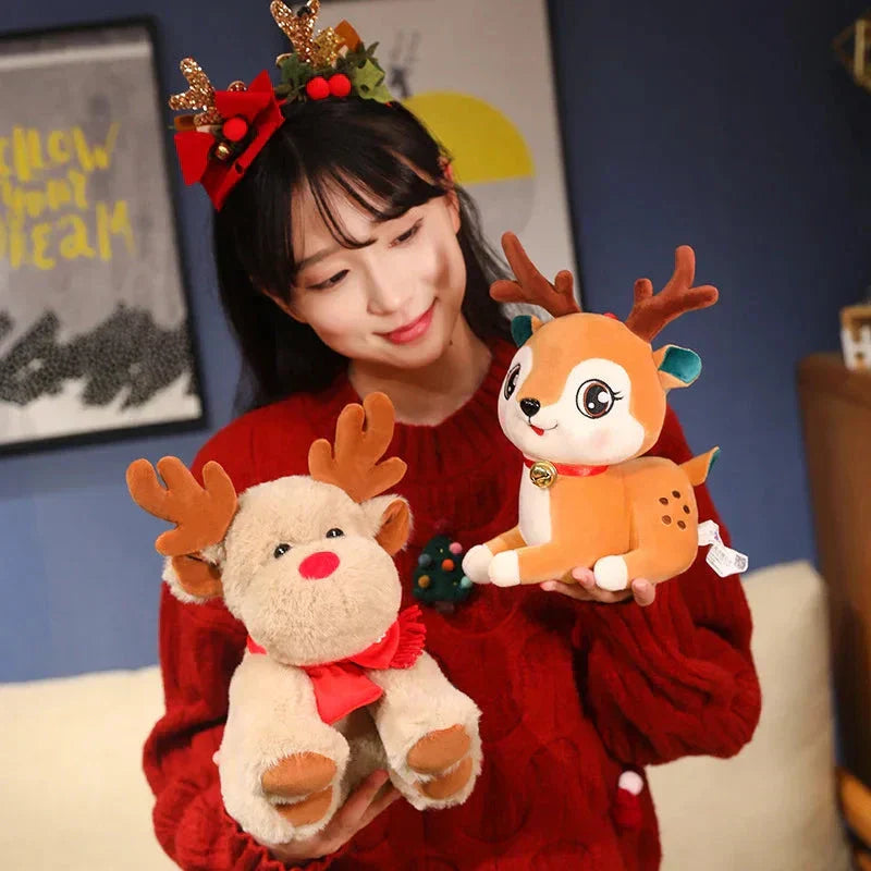Christmas Tree Santa Rudolph Plushie Collection