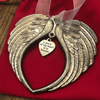 🎄Christmas Tree Memorial Ornaments Angel Wings Bell Hangings Hanging Decoration