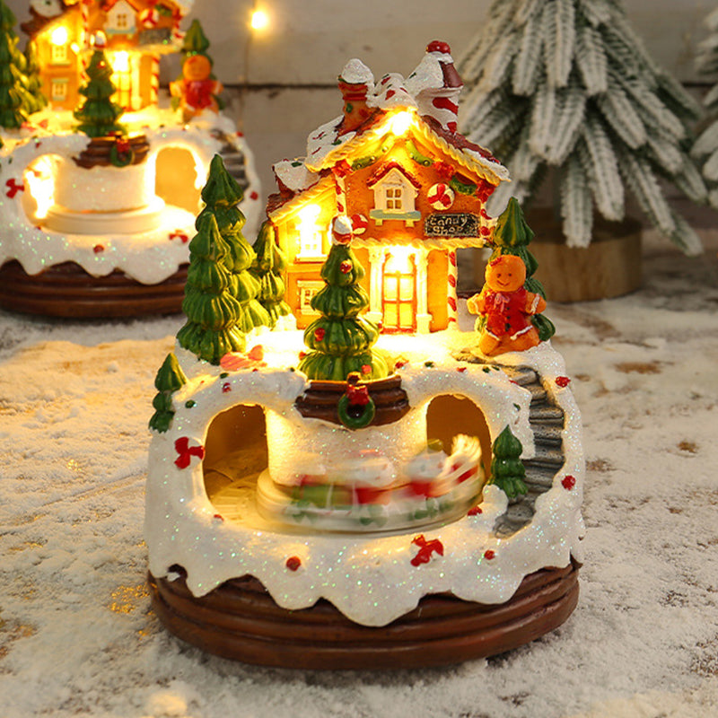 Christmas Ornament with LED Lights and Music
