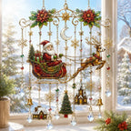 Christmas Window Suncatcher - 5 Festive Hanging Designs