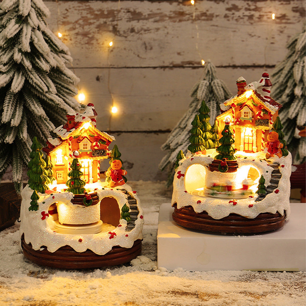Christmas Ornament with LED Lights and Music