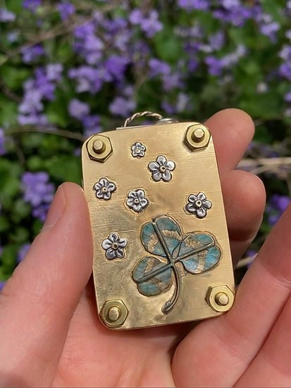 Mini Flower Press | Compact Botanical Keepsake Maker | Portable Craft Tool