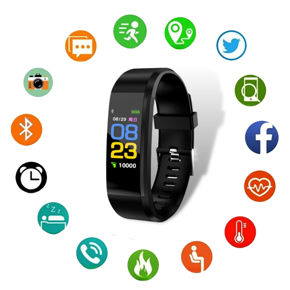 Senior Smartwatch with Heart Rate & Blood Pressure Monitoring | Zevolim