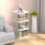 Multifunctional and Foldable Shoe Rack for Space-Saving Storage