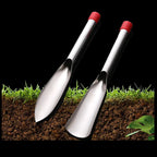 Zevolim| Stainless Steel Weeding Tool and Trowel – Garden Tools with Wooden Handles