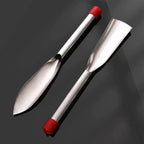 Zevolim| Stainless Steel Weeding Tool and Trowel – Garden Tools with Wooden Handles