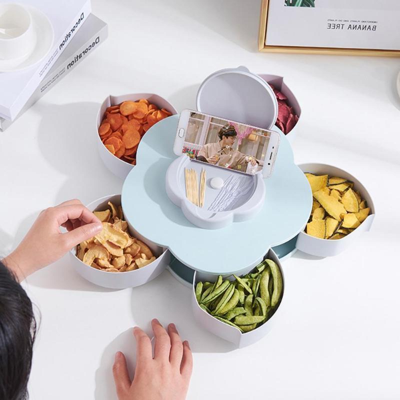 Rotating Flower Storage Box