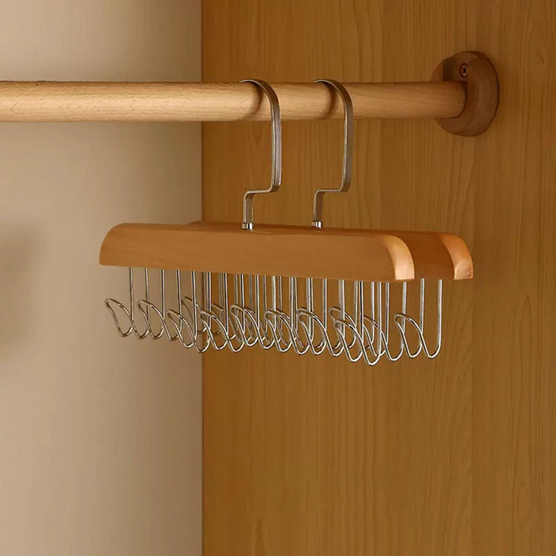 Non-slip wardrobe with multiple hooks
