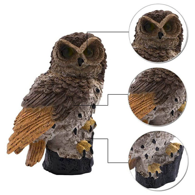 Zevolim| Barter | Garden lamp owls with solar energy
