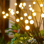 Zevolim| Solar firefly garden lights for atmospheric evenings