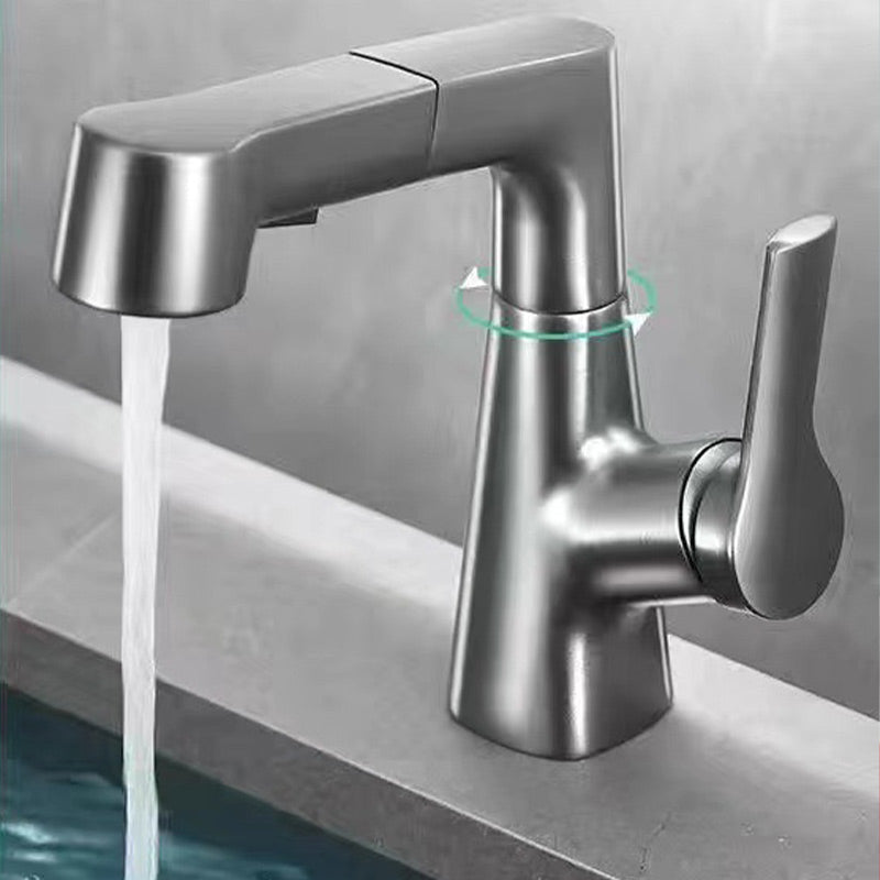 1-Hole Sink Mixer with Pull-Out Spray Head