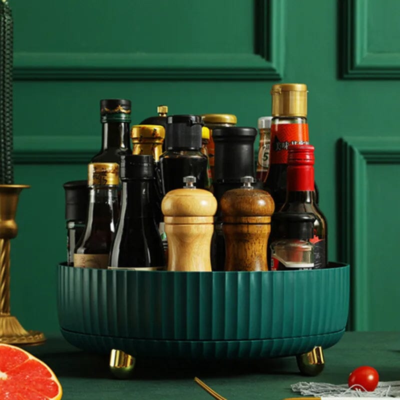 Rotating storage rack