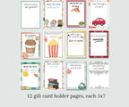 Christmas Gift Card Book Set – 3 Festive Designs