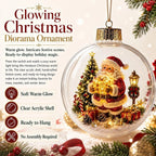 Lighted Christmas Diorama Globe Ornament