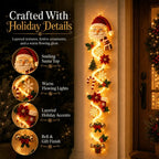 Lighted Christmas Door Hanger – 6 Designs