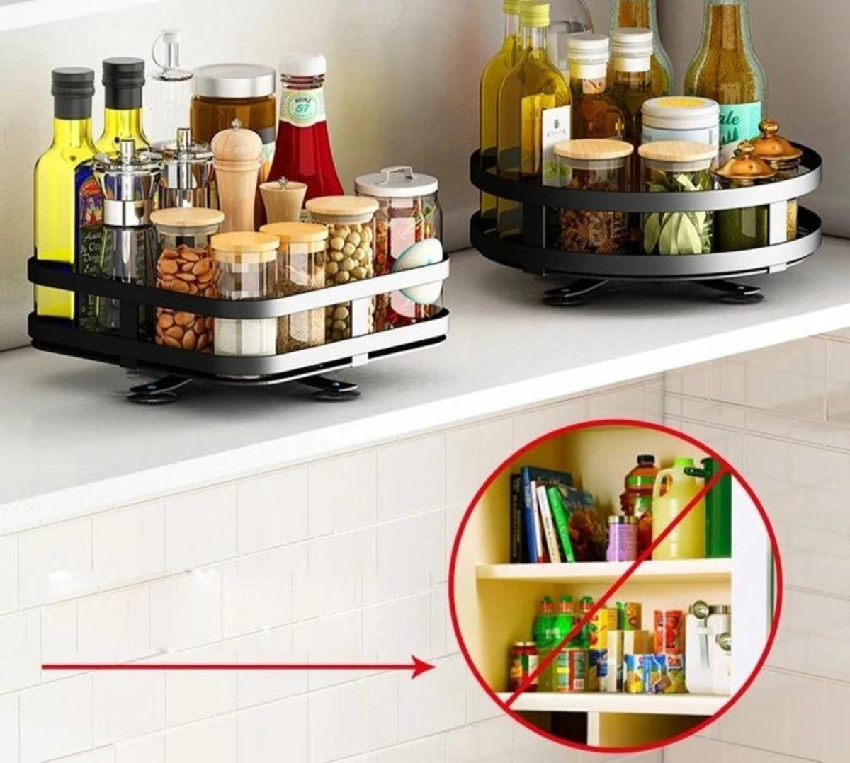 TwistRack 360° - Rotating Storage Rack