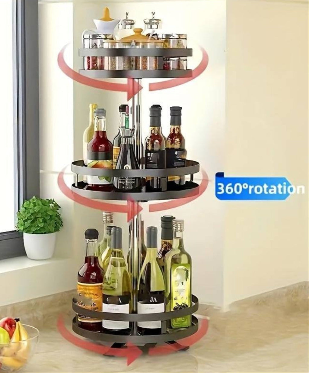 TwistRack 360° - Rotating Storage Rack