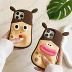 Ugly Buddy Squishy Stress-Relief iPhone Case