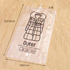 Vacuum Storage Bags – Space-Saving Clothing Organizer – Dust and Moisture Protection – Reusable Wardrobe Solution